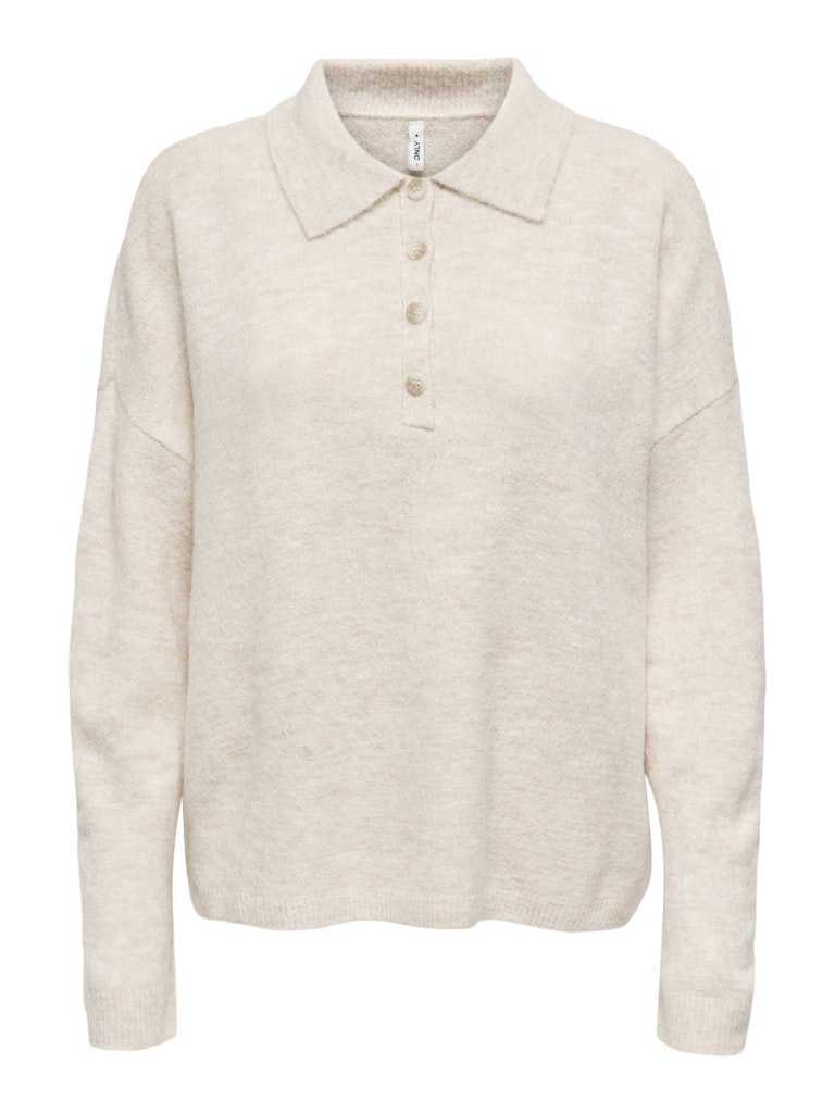 Свитера и Кардиганы - ONLY Женский Свитер Whitecap Gray Melange